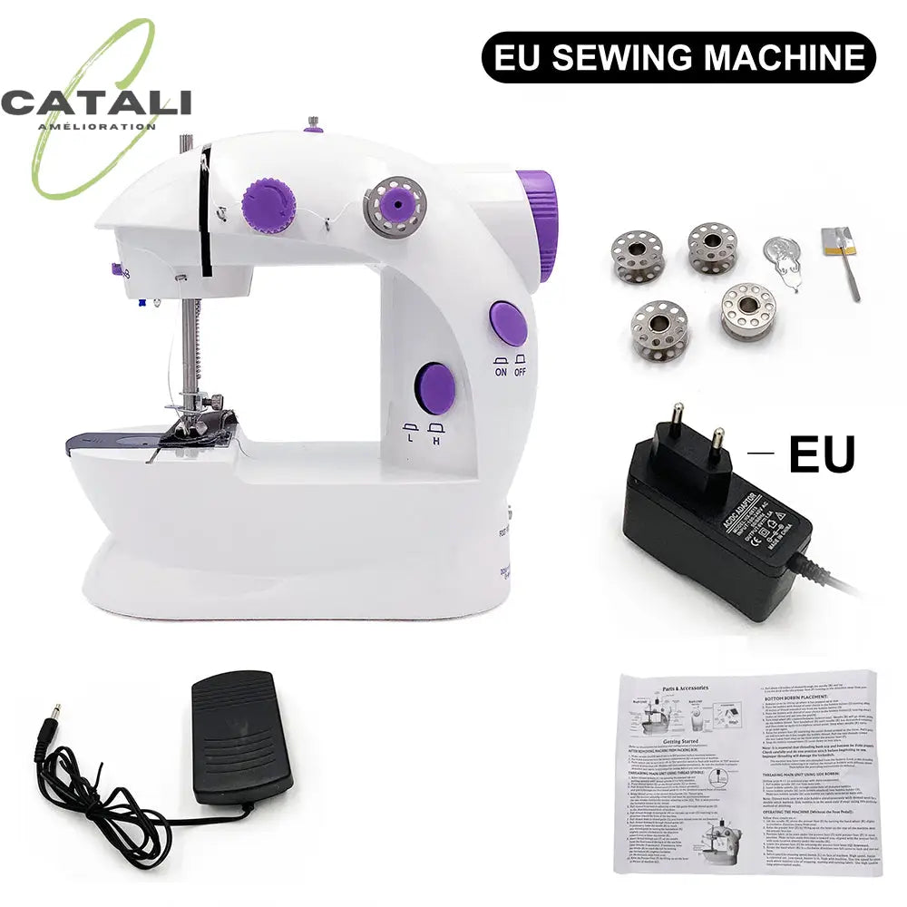Mini Machine À Coudre Électrique Portable